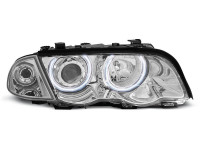 Scheinwerfer Angel Eyes CCFL chrom passend für BMW E46 Scheinwerfer Angel Eyes CCFL chrom passend für BMW E46