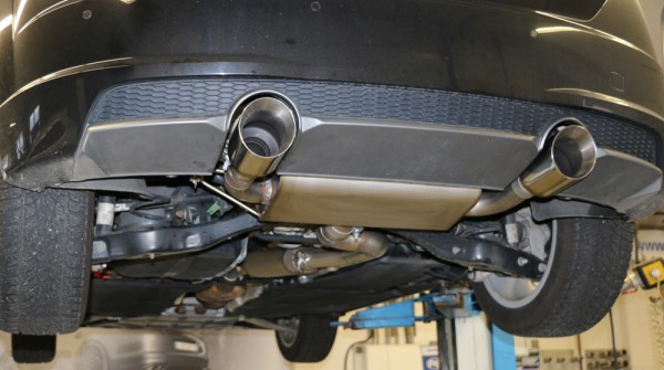 FOX Endschalldämpfer passend für Audi TT FV3 quattro - 1x100 Typ 25 rechts/links