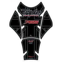 Motografix 3D Gel Tank Pad Protector passend für Triumph Street Triple 765 Motografix 3D Gel Tank Pad Protector passend für Triumph Street Triple 765
