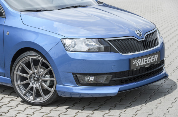 Rieger Spoilerlippe für Skoda Rapid (NH) Stufenheck 07.12-04.17 (bis Facelift)