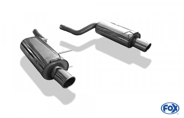 VW Passat 3B/ 3BG 4-Motion Endschalldämpfer rechts/links - 1x100 Typ 16 rechts/links