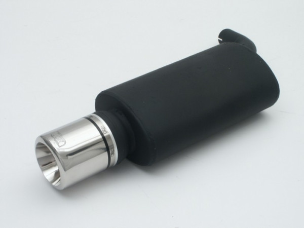 Ulter Sportauspuff passend für Toyota Corolla E11 1997-2001 1 Endrohr rund Ø80