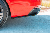 Heck Ansatz Flaps Diffusor Für Peugeot 508 GT Mk2 Schwarz Hochglanz