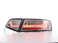 LED Rückleuchten Set Lightbar passend für Audi A6 4F Limo 08-11 chrom LED Rückleuchten Set Lightbar passend für Audi A6 4F Limo 08-11 chrom