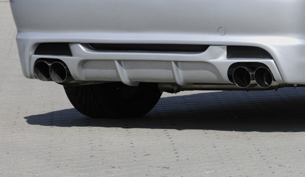 Rieger Heckeinsatz passend für BMW 3er E46 Limousine 02.98–12.01