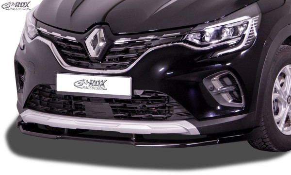 RDX Frontspoiler VARIO-X für RENAULT Captur II (RJB, 2020+) Frontlippe Front Ansatz Vorne Spoilerlip