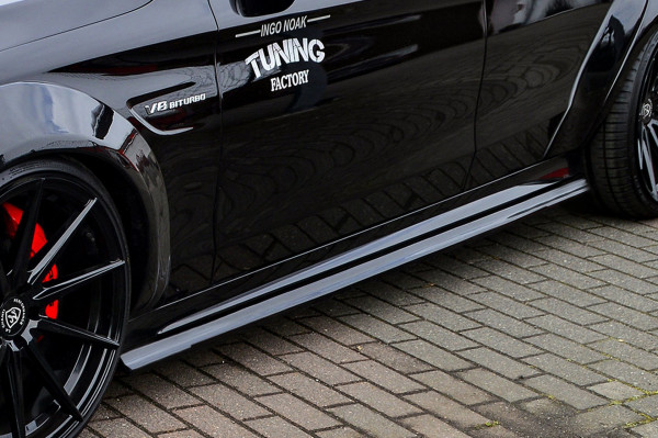 Cup Seitenschweller passend für Mercedes C-Klasse C63 AMG+S