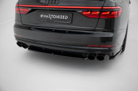 Heck Ansatz Flaps Diffusor passend für Audi S8 D5 Heck Ansatz Flaps Diffusor passend für Audi S8 D5