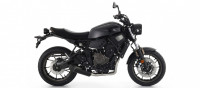 Arrow Rebel Endschalldämpfer Edelstahl Schwarz passend für Yamaha XSR 700 21- Arrow Rebel Endschalldämpfer Edelstahl Schwarz passend für Yamaha XSR 700 21-