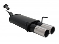 Novus Sportauspuff passend für Opel Astra G CC Fließheck 2x90mm Novus Sportauspuff passend für Opel Astra G CC Fließheck 2x90mm
