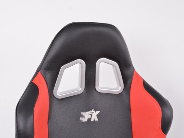 FK Gamesitz Spielsitz Rennsimulator eGaming Seats Estoril schwarz/rot