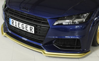 Rieger Spoilerschwert matt schwarz für Audi TT (8J-FV/8S) Coupé 09.18- (ab Facelift) Ausführung: Schwarz matt
