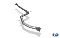 FOX Vorschalldämpferersatzrohr passend für Mitsubishi Colt CAO/CJO Ø55mm FOX Vorschalldämpferersatzrohr passend für Mitsubishi Colt CAO/CJO Ø55mm