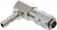 BGS Kühlsystem-Bajonettadapter 90° abgewinkelt BGS Kühlsystem-Bajonettadapter 90° abgewinkelt