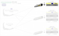 Arrow X-Kone Edelstahl Endschalldämpfer passend für Kawasaki ER-6F 12-16 Arrow X-Kone Edelstahl Endschalldämpfer passend für Kawasaki ER-6F 12-16