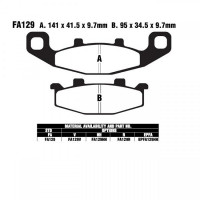 EBC FA129 R Bremsbeläge passend für Suzuki & Kawasaki EBC FA129 R Bremsbeläge passend für Suzuki & Kawasaki