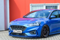 CUP Frontspoilerlippe für Ford Focus DEH ST-Line Bj. 2018- Ausführung: Matt schwarz