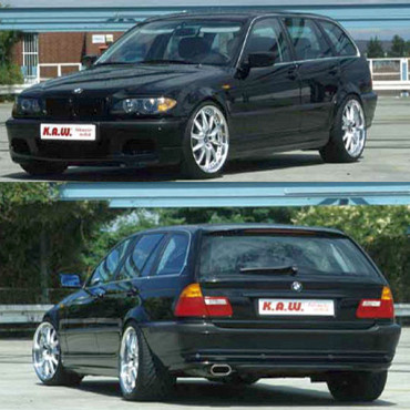 K.A.W. PlusKit Sportfahrwerk für BMW 3er 330d Touring E46 ab 10/1999 bis 02/2005