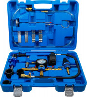 Kühlsystem-Abdrück- und Befüllwerkzeug-Satz 13-tlg. Kühlsystem-Abdrück- und Befüllwerkzeug-Satz 13-tlg.