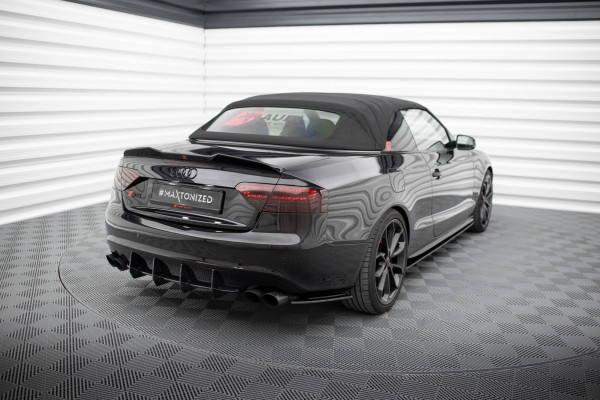 Street Pro Heck Ansatz Flaps Diffusor Für Audi S5 / A5 S-Line Coupe / Cabriolet 8T