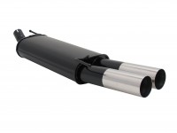 Novus Sportauspuff passend für VW Golf 3 / Golf 4 Cabrio 2x76mm RL-Design Novus Sportauspuff passend für VW Golf 3 / Golf 4 Cabrio 2x76mm RL-Design