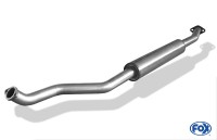 FOX Vorschalldämpfer passend für Nissan Micra K12 U2 FOX Vorschalldämpfer passend für Nissan Micra K12 U2