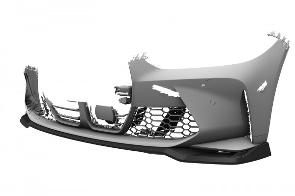 Cup-Spoilerlippe mit ABE für BMW M8 G80/G81 und M4 G82/G83 CSL832 Schwarz Strukturiert
