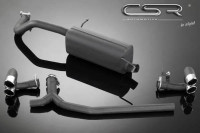 Endschalldämpfer Sportauspuff passend für VW Polo 5 Typ 6R / Audi A1 Endschalldämpfer Sportauspuff passend für VW Polo 5 Typ 6R / Audi A1