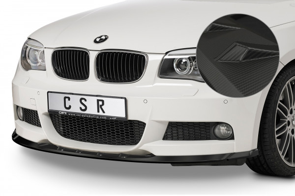 Cup-Spoilerlippe für BMW 1er E82 / E88 M-Paket CSL494-M Carbon Look Matt