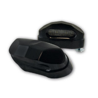 LED-Kennzeichenbeleuchtung "Micro Space" E-geprüft schwarz Alu LED-Kennzeichenbeleuchtung "Micro Space" E-geprüft schwarz Alu