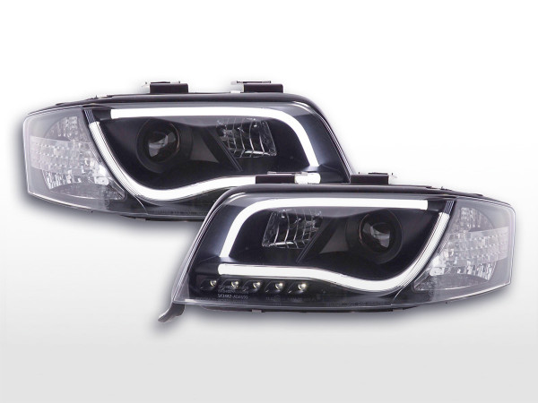 Scheinwerfer Set Daylight LED TFL-Optik Audi A6 Typ 4B 01-04 schwarz