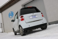 FOX Endschalldämpfer passend für Smart Fortwo Coupe 451 FOX Endschalldämpfer passend für Smart Fortwo Coupe 451