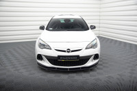 Front Ansatz Für OPEL ASTRA J OPC / VXR V.1 Schwarz Hochglanz