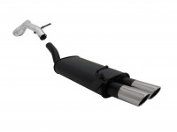 Novus Sportauspuff passend für Audi A3 / Seat Leon / VW Golf 4 / VW New Beetle 2x76mm SR-Design Novus Sportauspuff passend für Audi A3 / Seat Leon / VW Golf 4 / VW New Beetle 2x76mm SR-Design