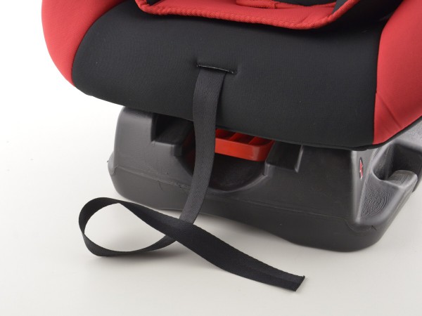 Kinderautositz Babyschale Autositz schwarz/rot Gruppe 0+-I, 0-18 kg