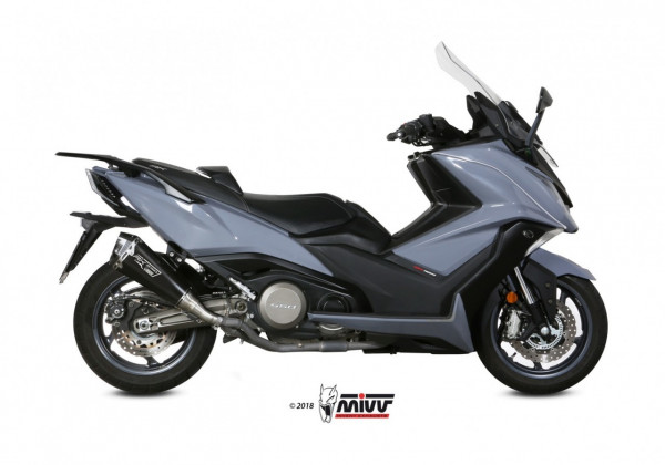 MIVV Delta Race Black KYMCO AK550 17-20