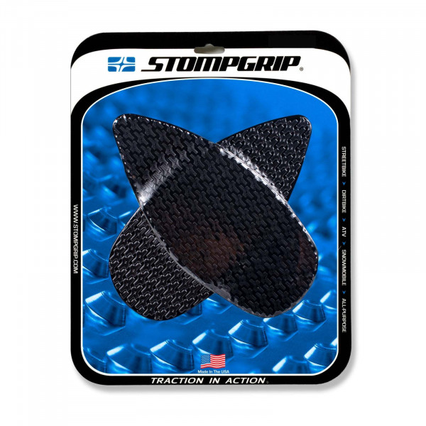 Stompgrip Traction Pad für Aprilia RS 660 20-22 Icon Schwarz