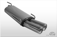 FOX Endschalldämpfer passend für Opel Astra F Caravan 2x80 Typ 13 FOX Endschalldämpfer passend für Opel Astra F Caravan 2x80 Typ 13