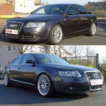 K.A.W. PlusKit Sportfahrwerk passend für Audi A6 Quattro Limousine 4FQ ab 05/2004 bis 03/2011