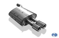 FOX Endschalldämpfer passend für BMW E60/E61 535d 2x80 Typ 13 FOX Endschalldämpfer passend für BMW E60/E61 535d 2x80 Typ 13