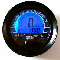 Acewell ACE-MD052-353 Multifunktions-Digitalinstrument mit Tacho, DZM, Voltmeter & Tankanzeige Acewell ACE-MD052-353 Multifunktions-Digitalinstrument mit Tacho, DZM, Voltmeter & Tankanzeige