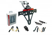 alpha Technik Kennzeichenhalter-Blinker-Kit SQ-LED passend für Honda CBR650F / CB650F ab 2017 alpha Technik Kennzeichenhalter-Blinker-Kit SQ-LED passend für Honda CBR650F / CB650F ab 2017