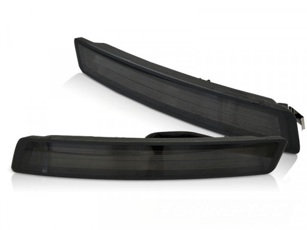 Getönte LED Blinker mit Tagfahrlicht und dynamischem Laufblinker passend für VW New Beetle 06-10