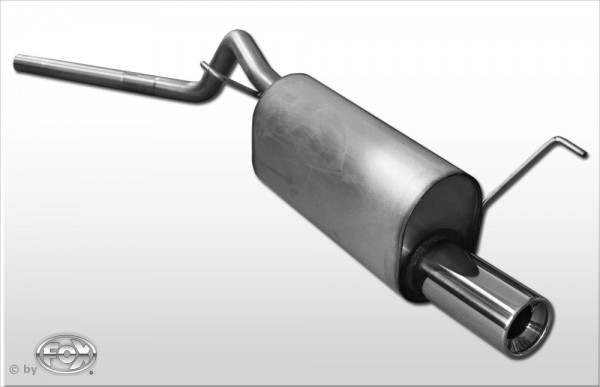 FOX Endschalldämpfer passend für Toyota Starlet P8 – 1x90 Typ 13