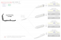 Arrow Racing Krümmer Edelstahl passend für Honda CB 500 F 19-20 Arrow Racing Krümmer Edelstahl passend für Honda CB 500 F 19-20