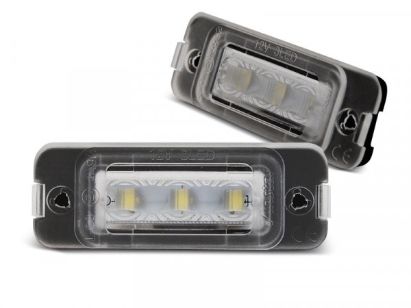 Kennzeichen LED-Leuchten passend für Mercedes M-Klasse W164 05-11 / R-Klasse W251 05-10