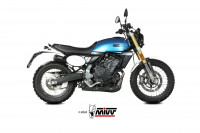 MIVV X-M1 Endschalldämpfer Edelstahl Schwarz passend für Fantic Caballero 700 2024 MIVV X-M1 Endschalldämpfer Edelstahl Schwarz passend für Fantic Caballero 700 2024