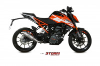 Storm by MIVV GP Endschalldämpfer passend für KTM Duke 125/390 Storm by MIVV GP Endschalldämpfer passend für KTM Duke 125/390