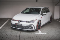 Stoßstangen Flaps Wings vorne passend für VW Golf GTI Mk8 Stoßstangen Flaps Wings vorne passend für VW Golf GTI Mk8