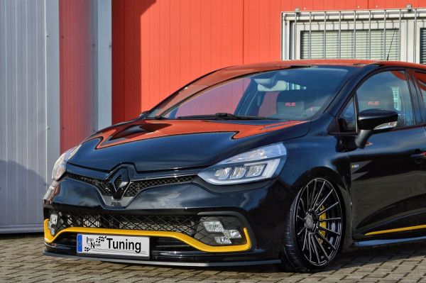 Frontspoiler Cuplippe Spoilerschwert für Renault Clio 4 RS